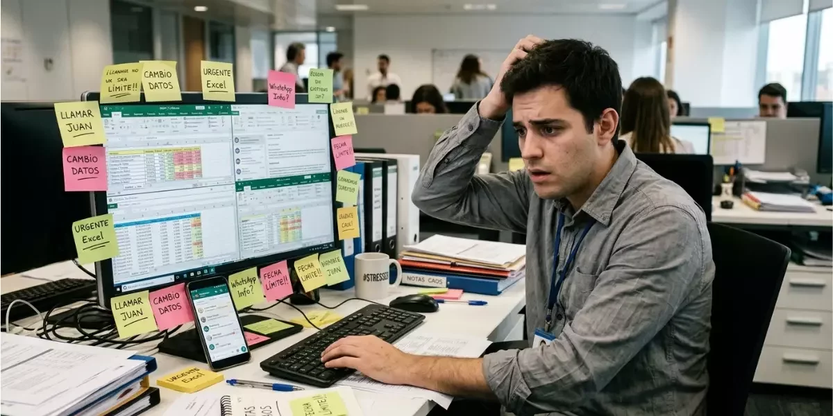 problemas sin crm perdida de leads seguimiento clientes excel pymes